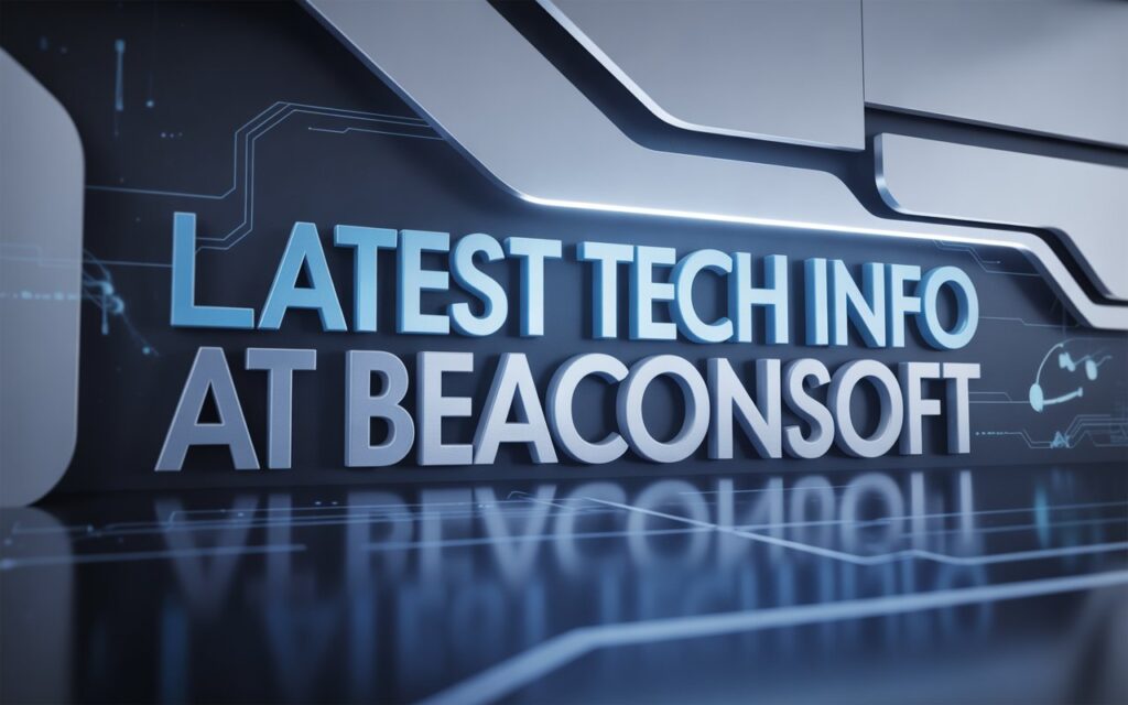 Latest Tech Info at Beaconsoft Your 2026 Guide