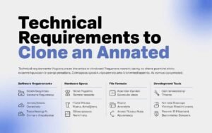 Technical Requirements to Clone an Animated